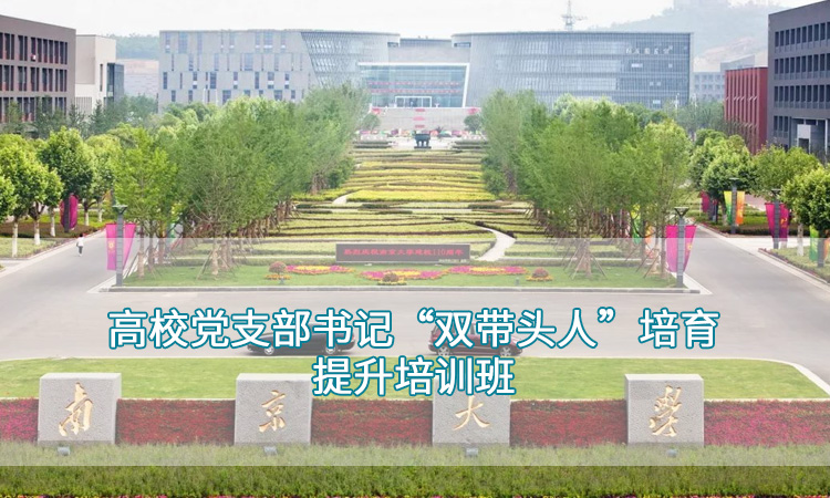 南京大学-高校党支部书记“双带头人”培育提升培训班