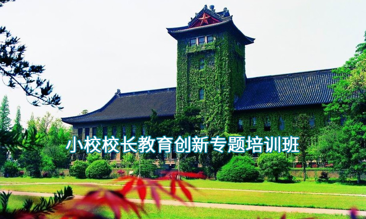 南京大学-小校校长教育创新专题培训班